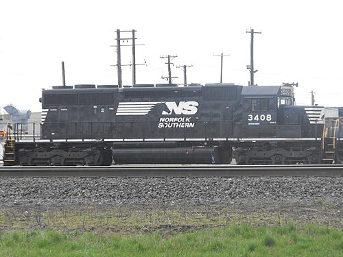 NS 3408はFlexicoil C台車を搭載している。