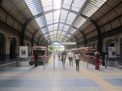 ピレウス駅 地下鉄1号線