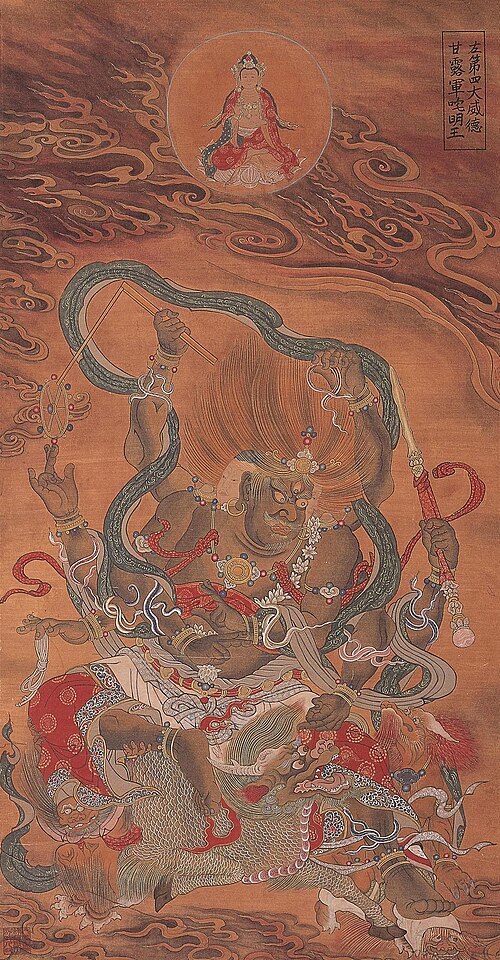 明代、宝寧寺の八賢王のクンダリ像。