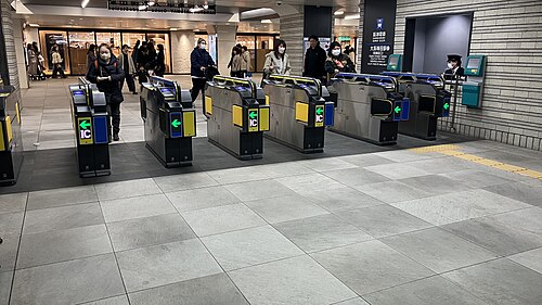 デパート入口