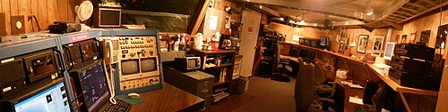 制御室のパノラマ