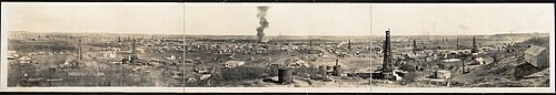 1919年、油田ブームで栄えたレンジャーの町