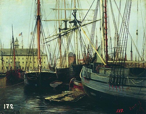 アントワープ、1854年
