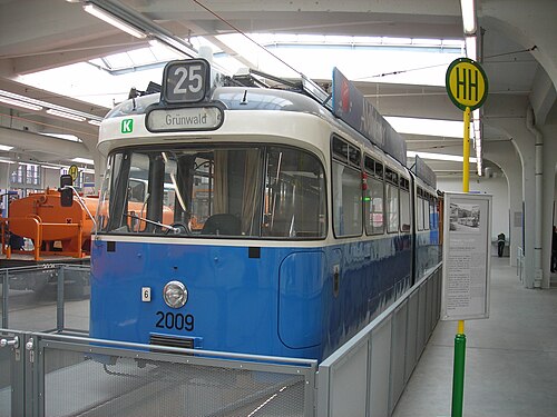 2009年、2012年3月にMVG博物館にて