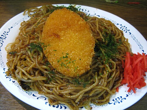 焼きそば付き