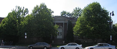 ウェスト・ロックスベリー無料図書館、1921-22 棟