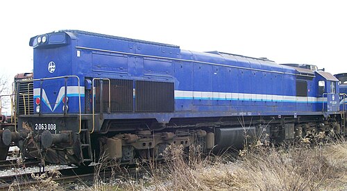 クロアチア 2063 シリーズ機関車