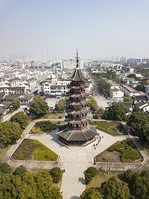 瑞光塔、1009年に建立