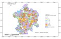 2011年国勢調査に基づくハッサン・タルクの地図