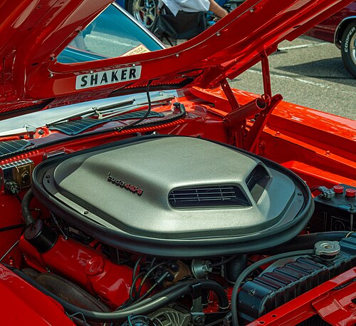 1970 ダッジ 440 シックスパック シェイカー スクープ