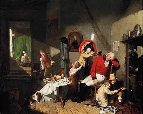 疲れたトランペット奏者、1811年