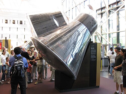 2009年に国立航空宇宙博物館に展示されたジェミニ4号