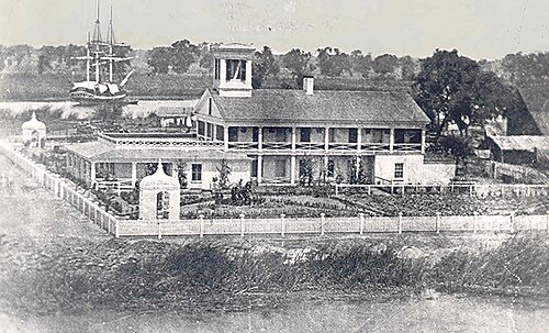 ウェーバー・ポイント邸、1875年頃