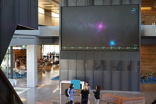 ミズーリ州カンザスシティにあるCerner Innovations Campusの1階