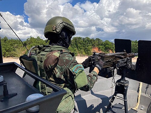 国境警備大隊兵士