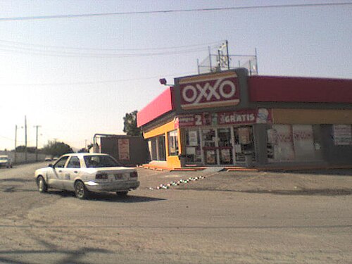 デュランゴ州ゴメス・パラシオの OXXO ストア
