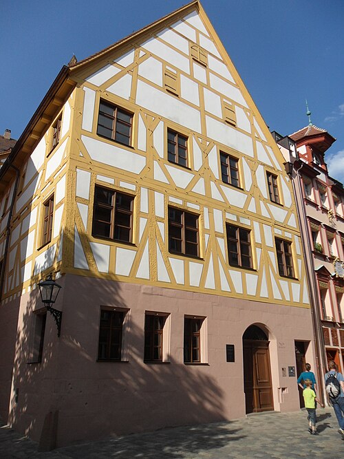 Weissgerbergasse 10、ニュルンベルク。