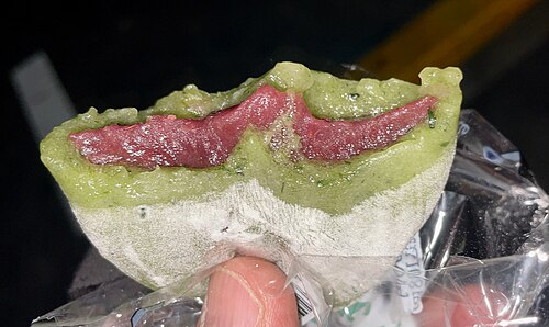 あんこ入り草餅