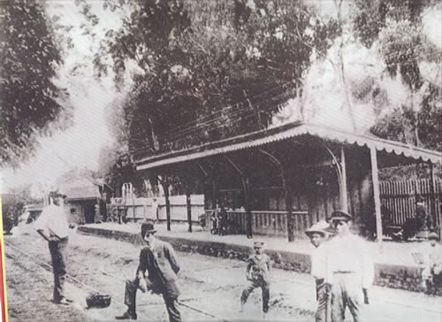 1874 年のカノアス駅