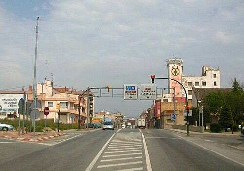幹線道路（N-340）