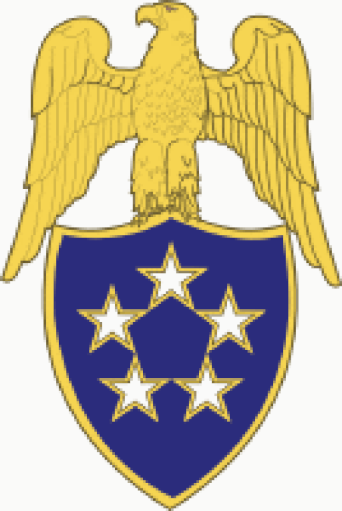 陸軍将軍の補佐官の記章（直近の陸軍将軍は 1953 年に現役を退いた）