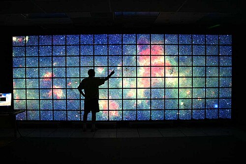 ハイパーウォールに1つの画像を表示