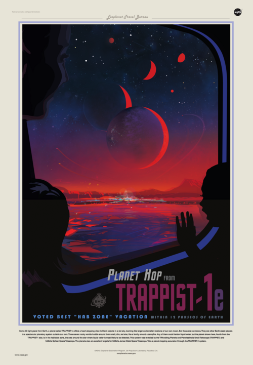 TRAPPIST-1eから惑星間旅行へ – 地球から12パーセク以内の「居住可能ゾーン」での休暇先として最高に選ばれました