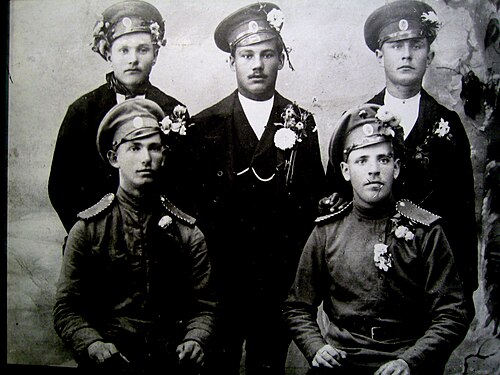 志願兵ライフル兵、1915年