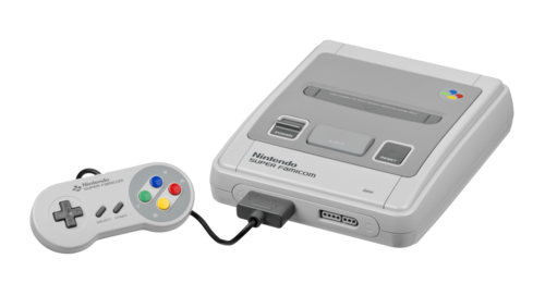 日本のスーパーファミコン