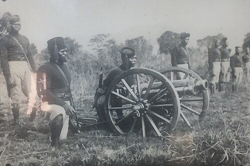 カノ征服時のイギリス軍