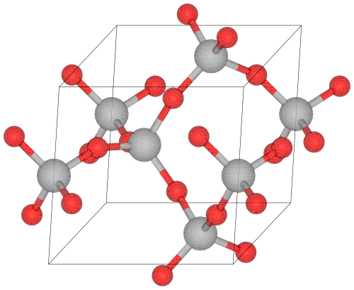 β-石英（SiO2）