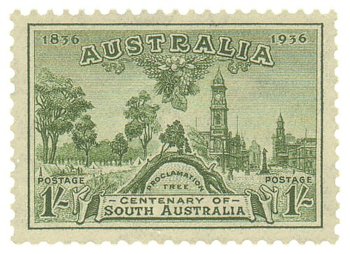 オーストラリアの切手、1936年