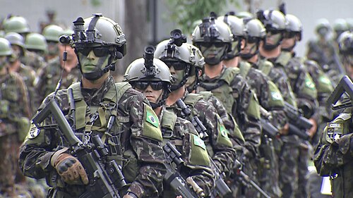 ブラジル陸軍歩兵