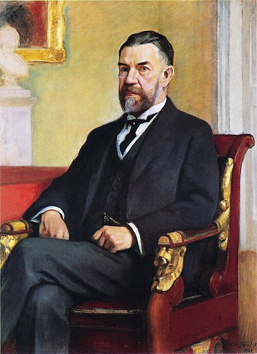 エーロ・ヤルネフェルトの肖像画、1926年