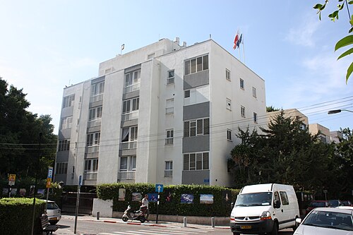テルアビブ大使館