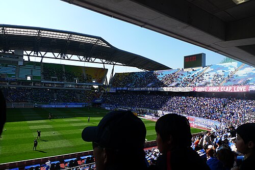 スタジアムの右側
