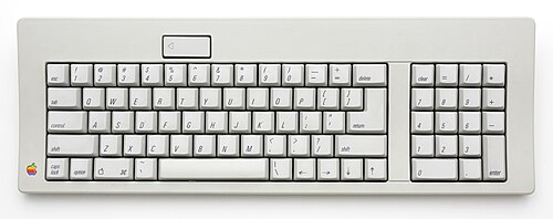 Apple標準キーボードM0116。