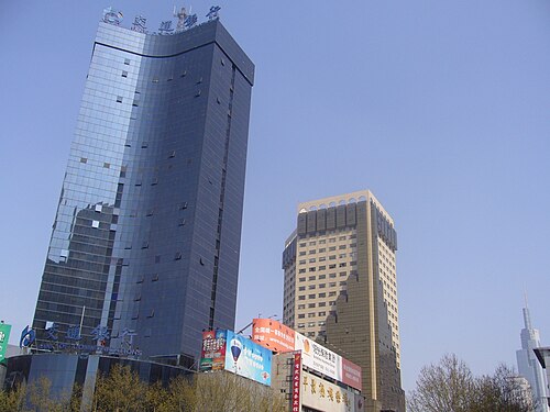 南京の交通銀行タワー