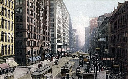 ステート・ストリート、1907年頃