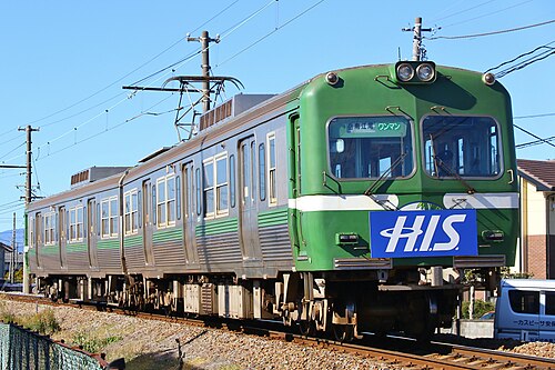 岳南鉄道8000系8001編成、2019年1月