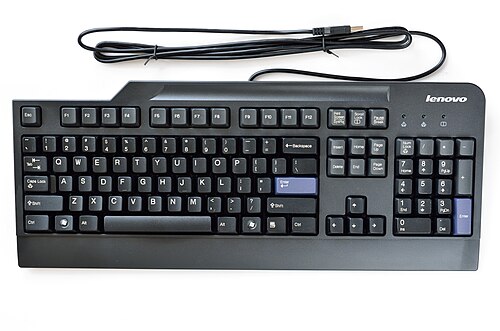 デスクトップ用有線コンピューターキーボード