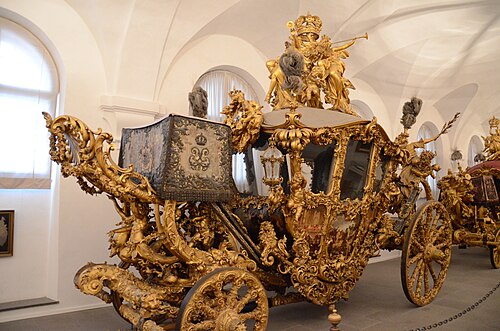 バイエルン王ルートヴィヒ2世の礼装用馬車（1870年）[3]：93–4 
