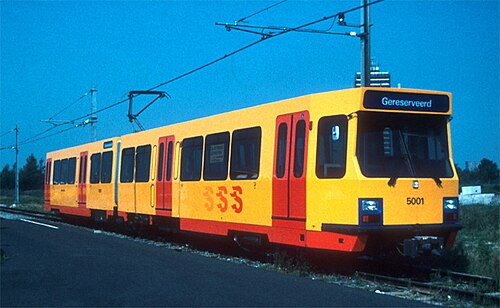 SIG社がオランダのユトレヒト向けに製造した列車。これがタイプ7のベースとなった。