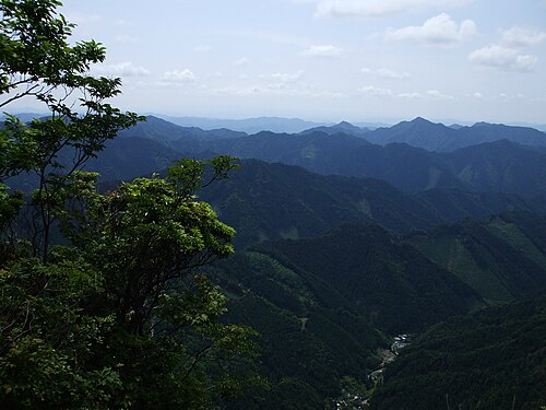 洞ヶ岳山頂からの眺め