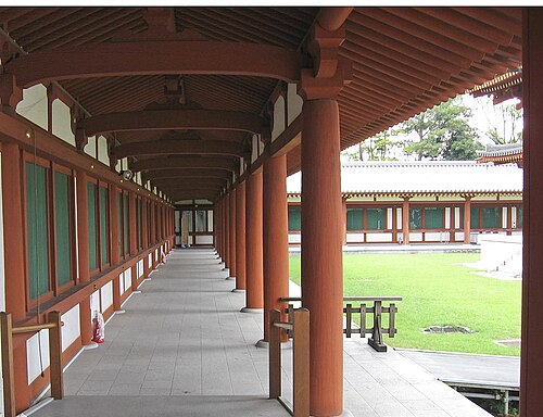 薬師寺の回廊
