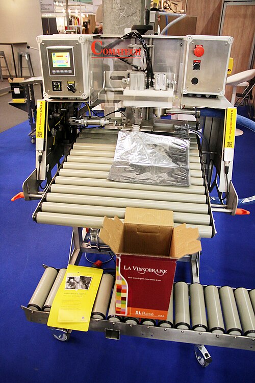 バッグインボックス用充填機械