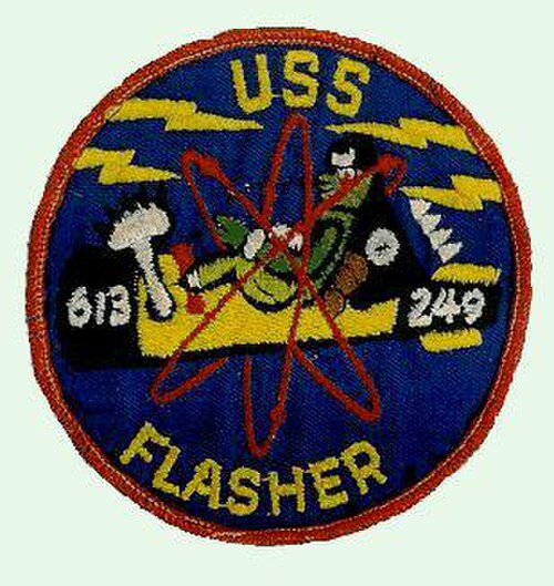 USS フラッシャー (SSN 613) 記章