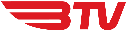 赤い文字で「BTV」
