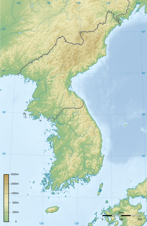ファイル:韓国の地形図.png