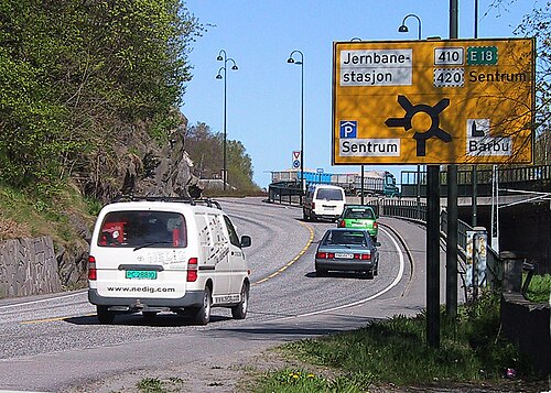 道路の眺め